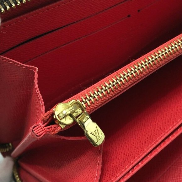 Authentic LOUIS VUITTON M61364 Monogram zippywallet totem Long Wallet MonogramCa - Picture 10 of 16